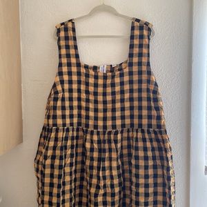Asos Curve Checker Dress